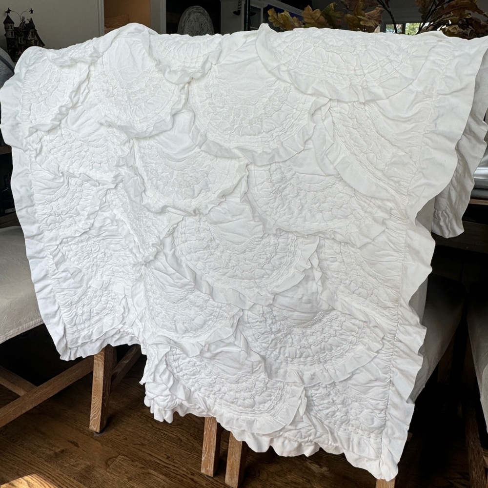 Anthropologie toddler / baby quilt blanket